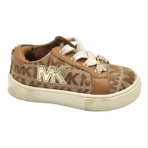 MICHAEL Michael Kors Toddlers Lace-up Sneakers Size 5 Brown